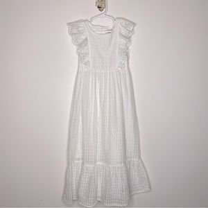 Little Girls White Sundress